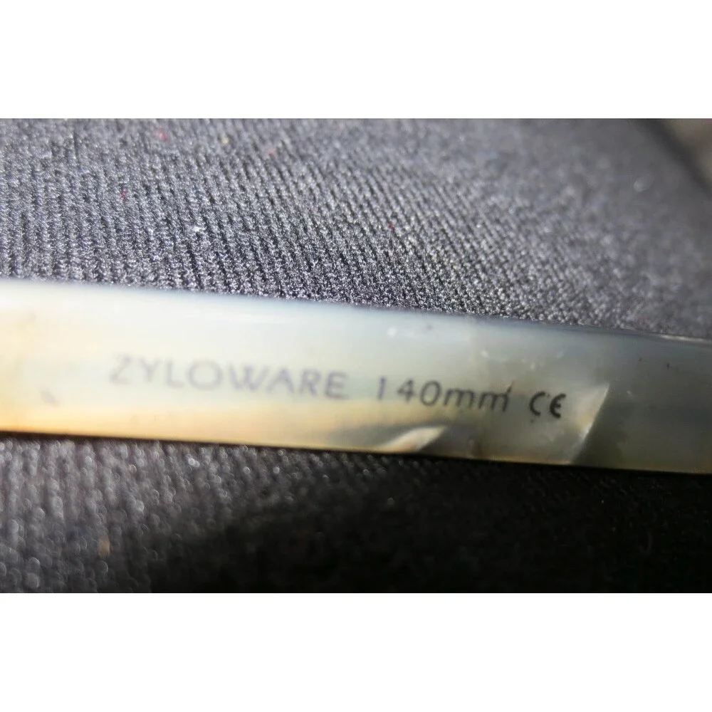 Zyloware Paola 500 Cat Eye Eyeglasses Black Marbled Cream Frames 53-15-140